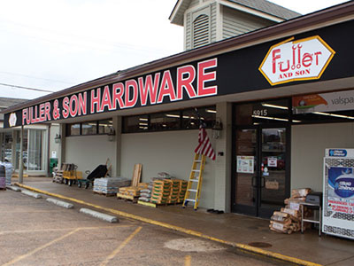 Fuller & Son Hardware exterior shot